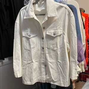 Liu Jo White Denim Jacket